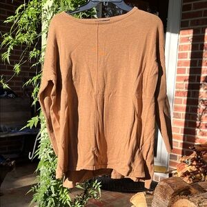 Brown Long Sleeve Sweater